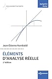 Elements d'analyse réelle : Agrégation, Master by 