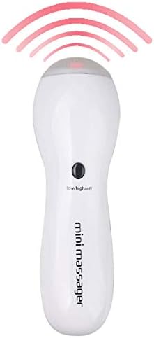 Vinsoc Portable Handheld Mini Electronic Massager with 2 Modes of Vibration  (White) price in UAE | Amazon UAE | kanbkam