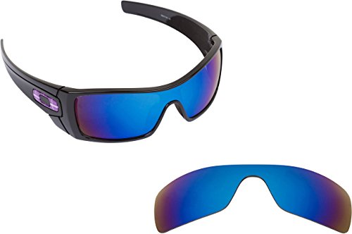 New SEEK OPTICS Replacement Lenses Oakley BATWOLF - Blue