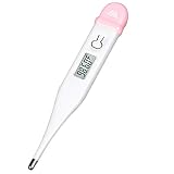 MABIS Basal Digital Thermometer to Test Basal Body Temperature (BBT) for Natural Family Planning, White