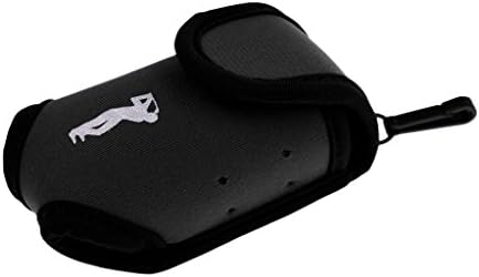 MonkeyJack Mini High Elastic Neoprene Golf Ball Holder Pouch Golf Tees Accossory Storage Bag Small Waist Pack Black/Blue/Hot Pink – Black