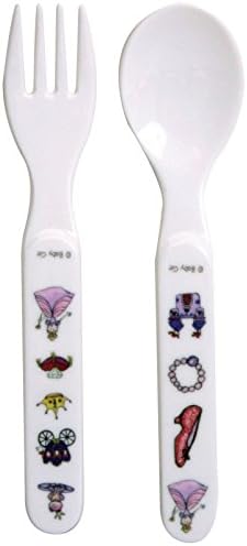 Baby Cie Fork & Spoon - Princess - Pink