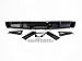 1997-2004 Dodge Dakota Pickup Rear Step Bumper Powder Coating Black Full Assy, Rear Bumper Black Face Bar with Gray Face Cover, with Top Pad, Inner Brackets, Outer Brackets, License Lamp CH1103104