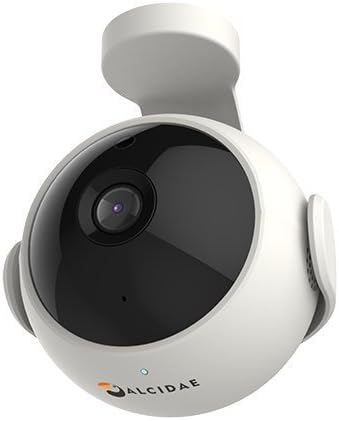 Alcidae Garager Smart Garage Cam, Visual Controller for Garage Door Openers, Wireless Wifi Camera with Motion and Sound Detection, 2-Way Audio and Night Vision