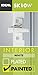 Ideal Security SK10W ZD Inside Latch for Storm and Screen Doors Solid Strike Included, White