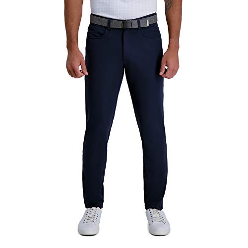 Haggar Pantalones Casuales para Hombre, Oscuro Indigo, 29W/30L