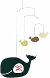 Flensted Mobiles Jonah And The Whale Hanging Nursery Mobile - 15 Inches Cardboard