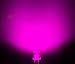 100pcs x Super Bright 3mm pink Flat Top Led Lamp Led 3mm pink
