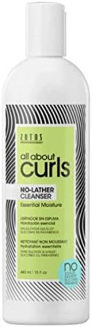 All About Curls Zotos No Lather Cleanser, 15 Oz