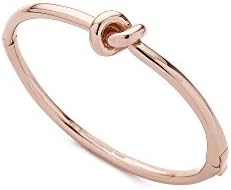 Gold/Silver/Rose Gold Tone 24K Gold Plated Love Knot Sailer Bracelet Bangle Cuff, Metallic