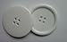 Lyracces Wholesale Lots 7pcs Huge Extra Large Big Sewing Fasteners Flatback Resin Edged Buttons 50mm 1.97 Inches (White)