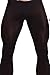 WUAMBO Men's Mesh Long Johns Slim Sexy Legging Tights Black XL (Waist:32