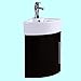 Myrtle Corner Wall Mount Vanity Sink 16.5