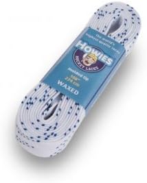 Howies Hockey Skate Laces - 4 Pack of 108 White Wax for Youth, Junior and Senior Skates. Premium Quality Used by Athletes of All Ages; Minor, Junior, Pro. Great for Crafts, Bracelets and Replacement