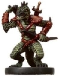 D & D Minis: Poison Dusk Lizardfolk # 40 - War of the Dragon Queen