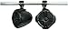 Pair Rockville RWB70B Black 6.5″ 250w Marine Wakeboard 360° Swivel Tower Speakersthumb 3