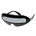 zeroUV - Futuristic Shield Single Lens Oval Party Novelty Cyclops Costume Wrap Sunglasses