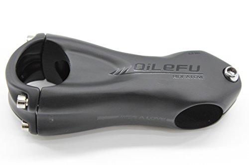 QILEFU Mountain bike matte full carbon fibre bicycle stems road 6 angles degree 31.880-120mm (120mm)
