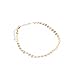 Bridalvenus Gold Choker Necklace, Alloy Sequin Vintage Necklace for Women and Girls (Gold)