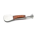 Pomeat Rosewood Stainless Steel 3 in 1 Smoking Pipe Scraper Nozzle Cleaner Tamper Tool Set