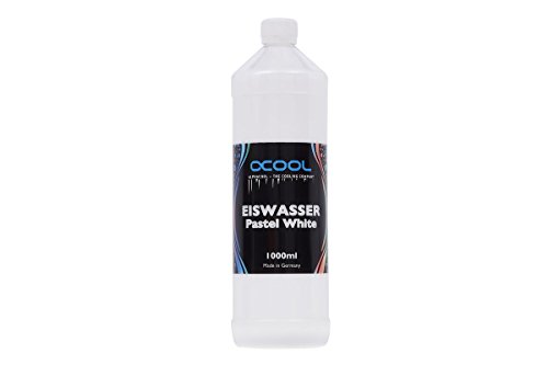 Alphacool 18561 Eiswasser Pastel White premixed coolant 1000ml Water Cooling Water additives