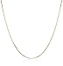 14k Yellow Gold Box-Chain Necklace (.45 mm), 18