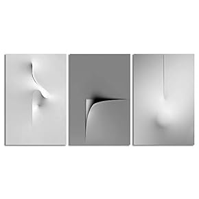signwin-3 Piece Canvas Wall Art-Abstract Geometric-Canvas Prints Home...
