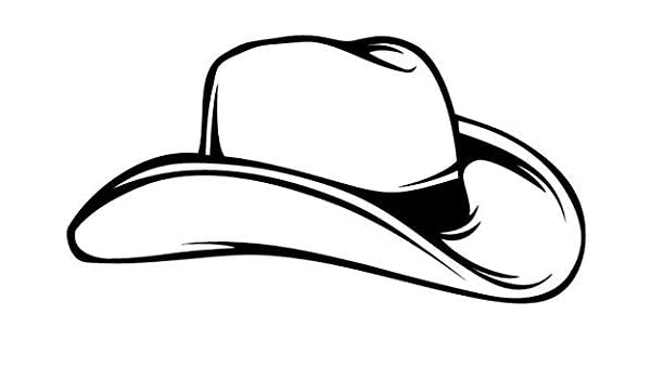cowboy hat sticker