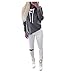 Sweatshirts Mallcat Women Long Sleeve Pullover Lace-up Sports T-shirt