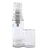 TOPWEL 5ml Empty Clear Refillable Airless Vacuum Pump Cream Lotion Bottle (10PCS)