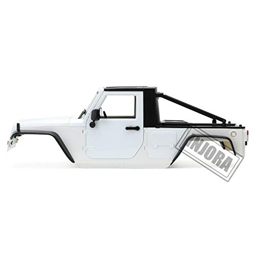 INJORA RC Car Pickup Unpainted Body Shell 12.3in 313mm Wheelbase