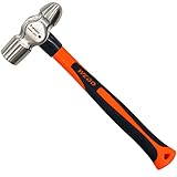 WEDO Ball Pein Hammer,16oz Stainless Steel Ball