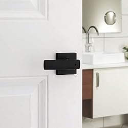 Kwikset Breton Interior Privacy Door Handle with