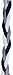 It's Ridic! No Slip Grip /Non-Slip Sports / Athletic Nylon Triple Braided Sports Headband (Navy Blue | White |G Grey)