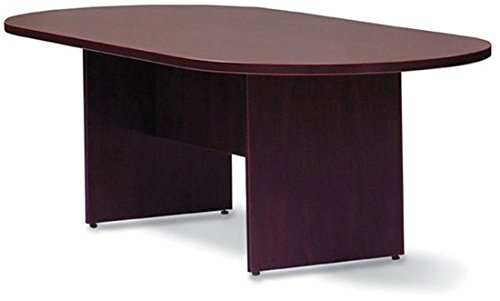 Offices To Go 8 Ft Conference Room Table 95"W X 44"D X 29 1/2"H Weight: 212 Lbs One Piece Top Slab Base - American Espresso