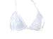 Haian Plastic Bra in Triangle Style (Large, Glass Clear)
