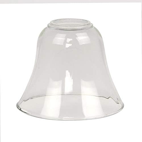 Amazon Com Litex 4 8 In H 5 4 In W Clear Bell Vanity Light Shade Home Improvement