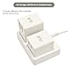Charging Station for Arlo Rechargable Batteries (2 Ports White) - for Arlo Security Light & Arlo Pro Smart Home Cameras & Arlo Pro 2 & Arlo Go Batteries VMA4410 ALS1101 ALS1101 by Sully