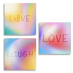 Colorful Quotes x3 Panels
