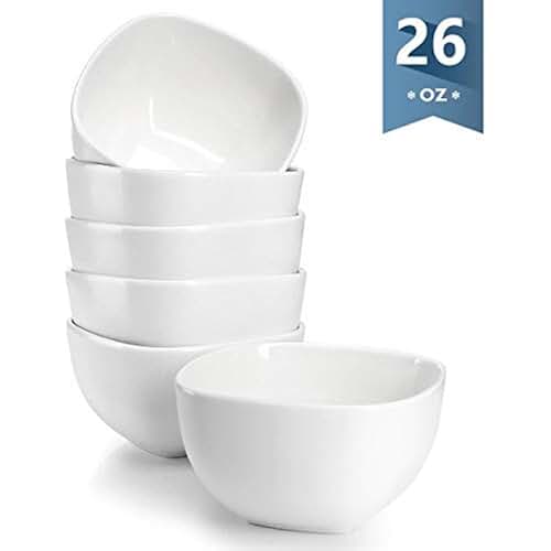 deep cereal bowls set