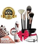 Makeup Brush Cleaner Machine - 2 Speed Electric Makeup Brush Cleaning Tool (2T)