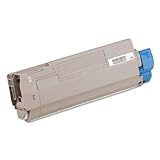 Cyan Toner Cartridge for Okidata C5500, C5650, 5800 Printers, 43381903