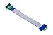 KNACRO PCI-E Extension Cable 36Pin PCI-E 1x Riser Card for 1U 2U