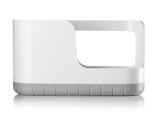 Guzzini My Kitchen Sink Tidy Caddy, 5-1/3-Inches, Matte Grey