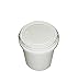 Kling Magnetics Superfos Vapor Lock HDPE Pint (16 oz) Container & Lid - Pack of 10
