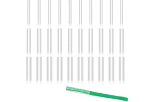 Asofelk 90PCS 3Size Systolic Shoelace Tips, Invisible Heat Shrink ShoelaceIing Caps for Home, Clear Heat Shrink Shoelace/Clear Sneaker Shoe Lace Shortening Repair Tip for Repairing