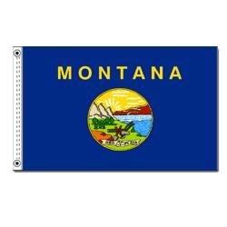 Annin Flagmakers Montana State Flag, 2 by 3'