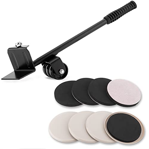 Cinsda 3 in 1 Furniture Lifter Sliders Moving Set, Reusable 5" Sliders