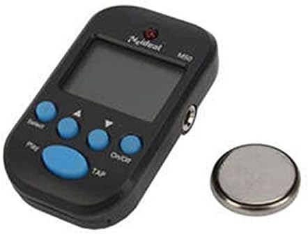 Mini Portable Clip-On LCD Tempo Mini Metronome M50 Digital Beat Multi-functional with Battery suitable for Piano, Violin, Guitar, Trap Drum