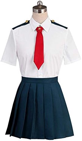 My Hero Academia Ochaco Uraraka UA School Uniform Dress Cosplay Costume